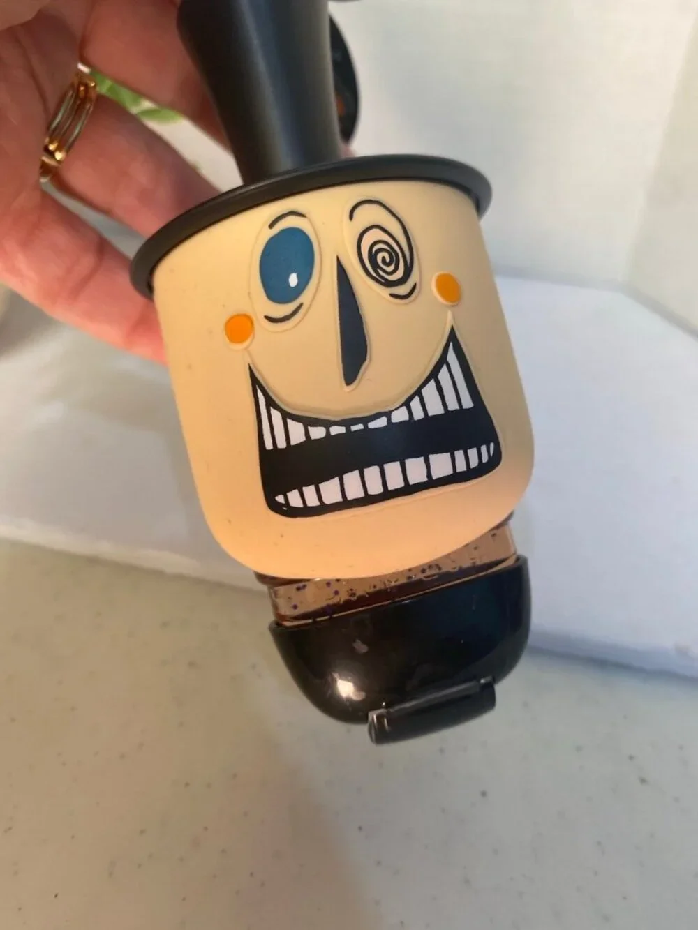 Nightmare Before Christmas Mayor BBW  Spinning PocketBac & “Jack” Sanitizer New